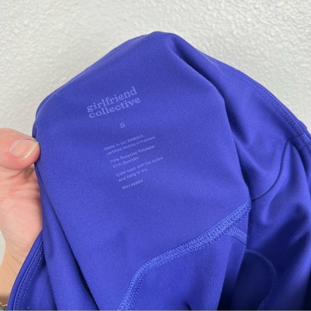 Girlfriend Collective Athletic Leggings Blue Sz‎ S - Picture 5 of 5